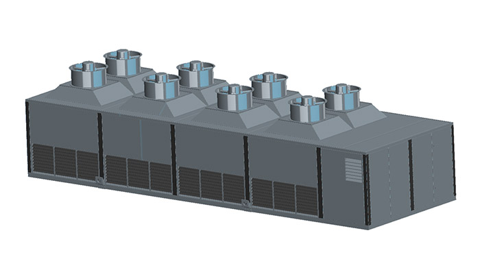 降膜式蒸发冷凝器